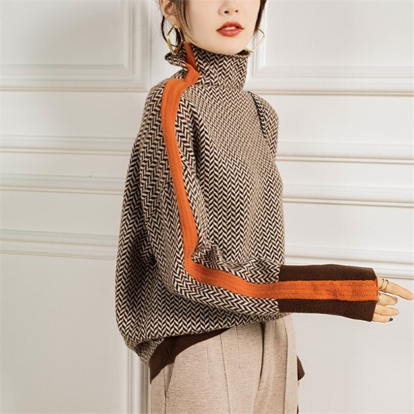 Emma | Stribet Sweater