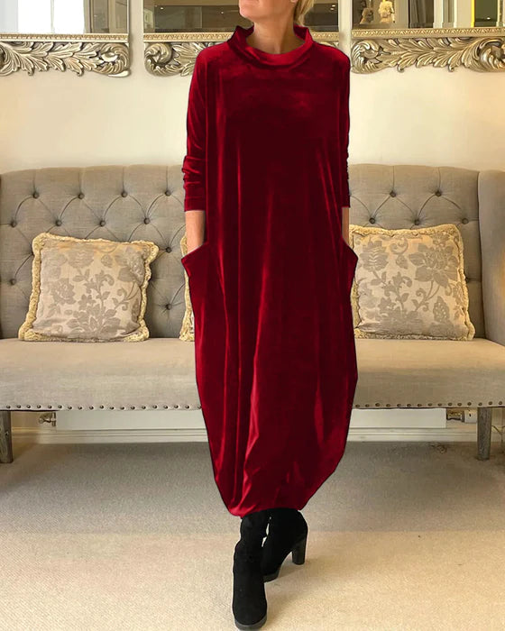 Camilla | Elegant Og Stilfuld Vinterkjole