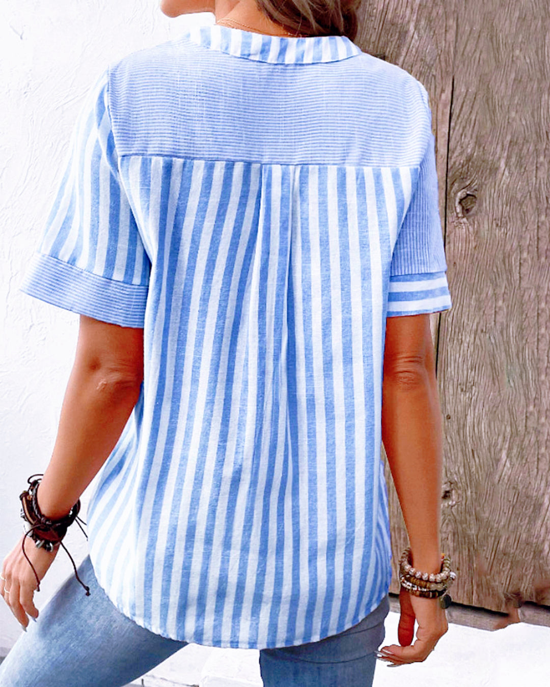 Vega | Stilfuld Og Komfortabel Bluse Med Knapper