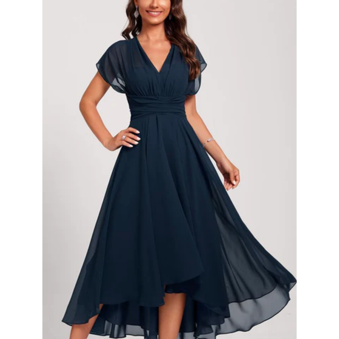 Sandra | Elegant Og Stilfuld Midikjole