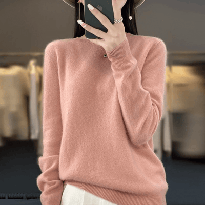 Gudrun | Blød Strikket Pullover Sweater