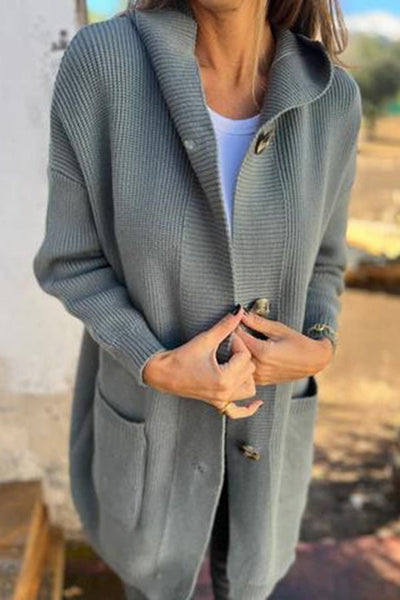 Charlotte | Casual Og Behagelig Hættetrøje-Cardigan