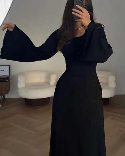Judith | Elegant strikket maxikjole