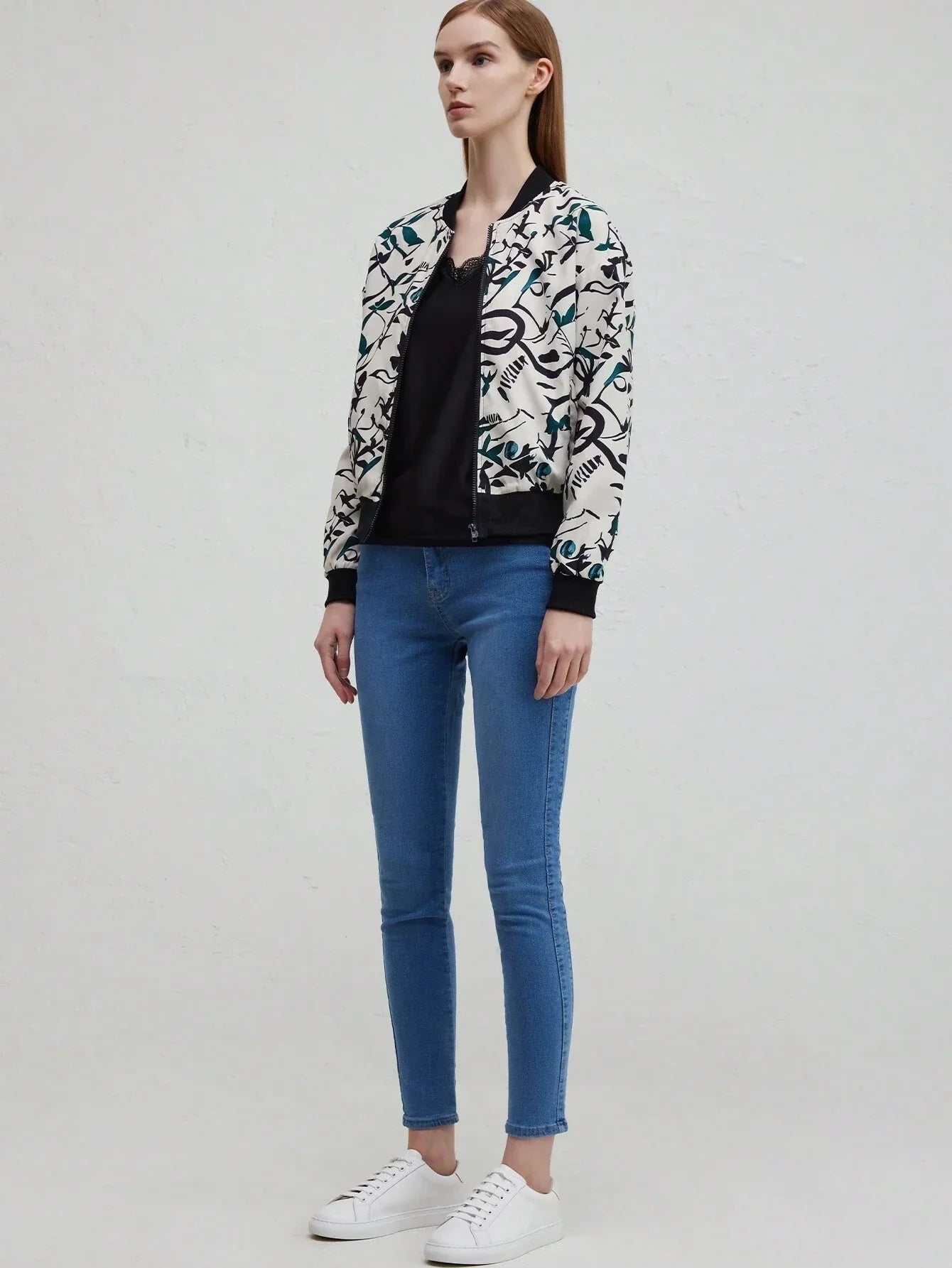 Serina | Stilfuld Efterårs- og Vinter Baseballjakke