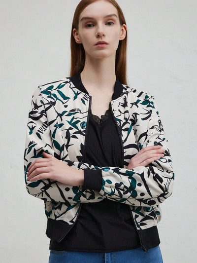 Serina | Stilfuld Efterårs- og Vinter Baseballjakke