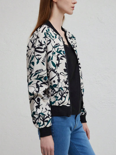 Serina | Stilfuld Efterårs- og Vinter Baseballjakke