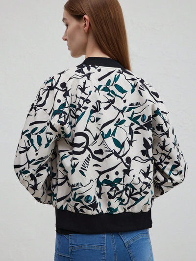 Serina | Stilfuld Efterårs- og Vinter Baseballjakke