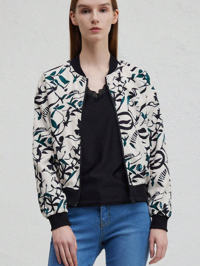 Serina | Stilfuld Efterårs- og Vinter Baseballjakke