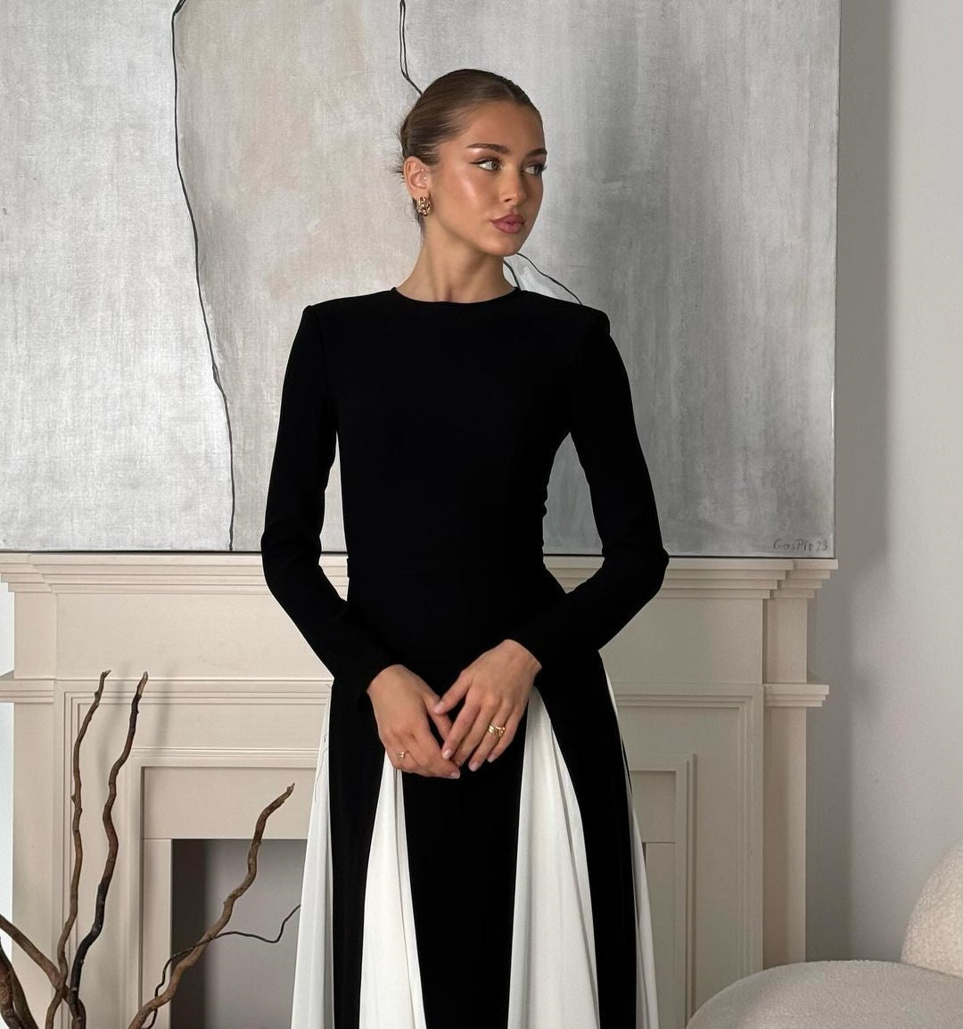 Nanette | Elegant og Flatterende Maxi-kjole