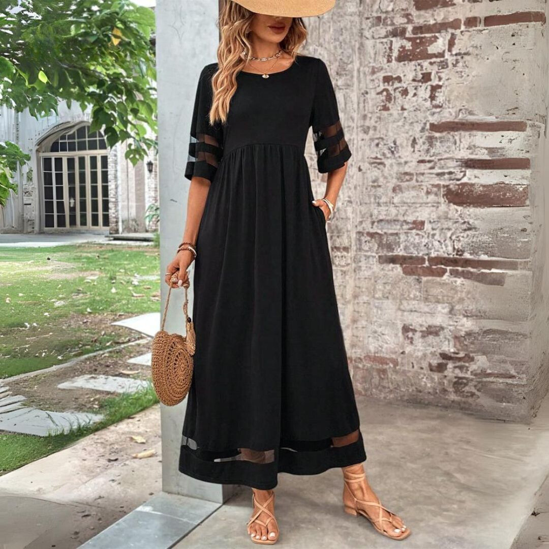 Maria | Stilfuld Casual Maxi-kjole