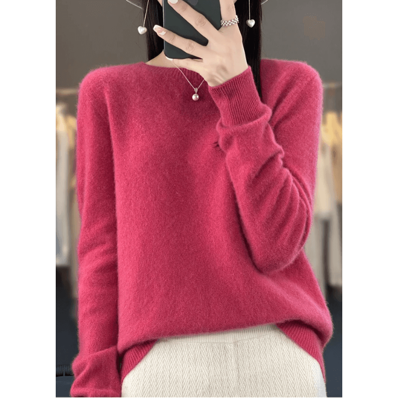 Gudrun | Blød Strikket Pullover Sweater