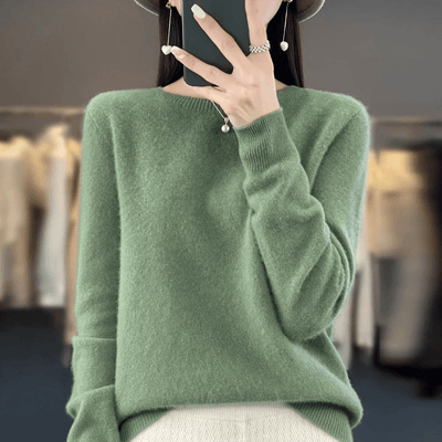 Gudrun | Blød Strikket Pullover Sweater