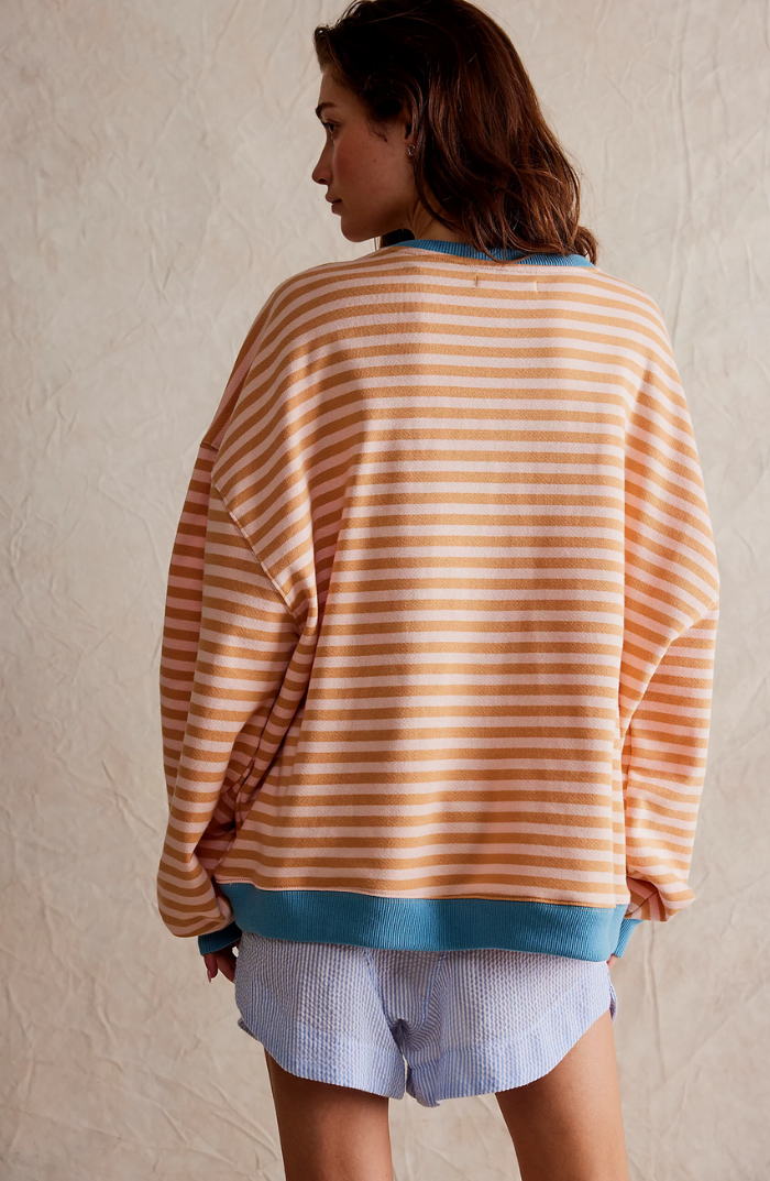 Gudrun | Stilfuld Stribet Relaxed Fit Sweater