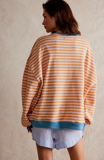 Gudrun | Stilfuld Stribet Relaxed Fit Sweater