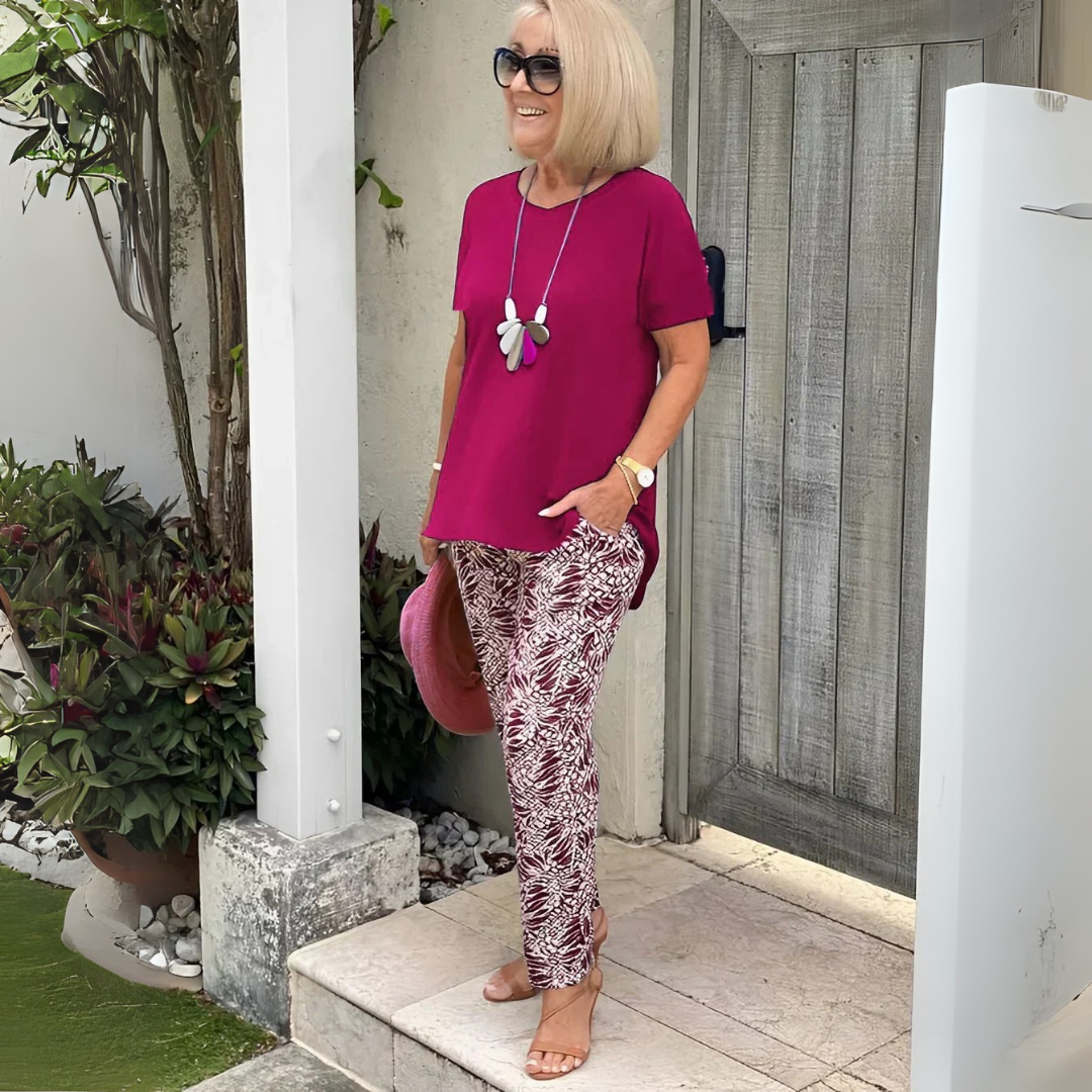 Veleria | Stilfuldt To-delt Sæt med Elegant Pasform