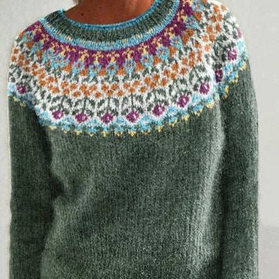 Jonna | Stilfuld Og Behagelig V-Hals Sweater