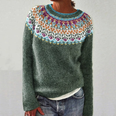 Jonna | Stilfuld Og Behagelig V-Hals Sweater