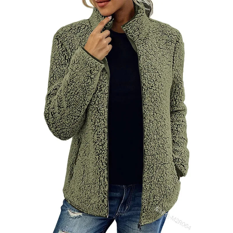 Roxane | Elegant Casual Fleecejakke