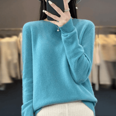 Gudrun | Blød Strikket Pullover Sweater