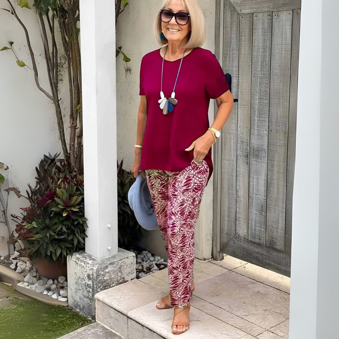 Veleria | Stilfuldt To-delt Sæt med Elegant Pasform