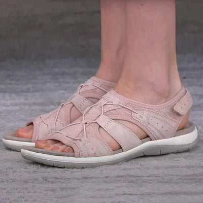 Halldis | Sporty Sandaler med Støttende Remme