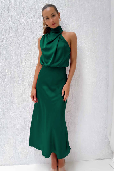 Josepha | Elegant Og Stilfuld Satinkjole