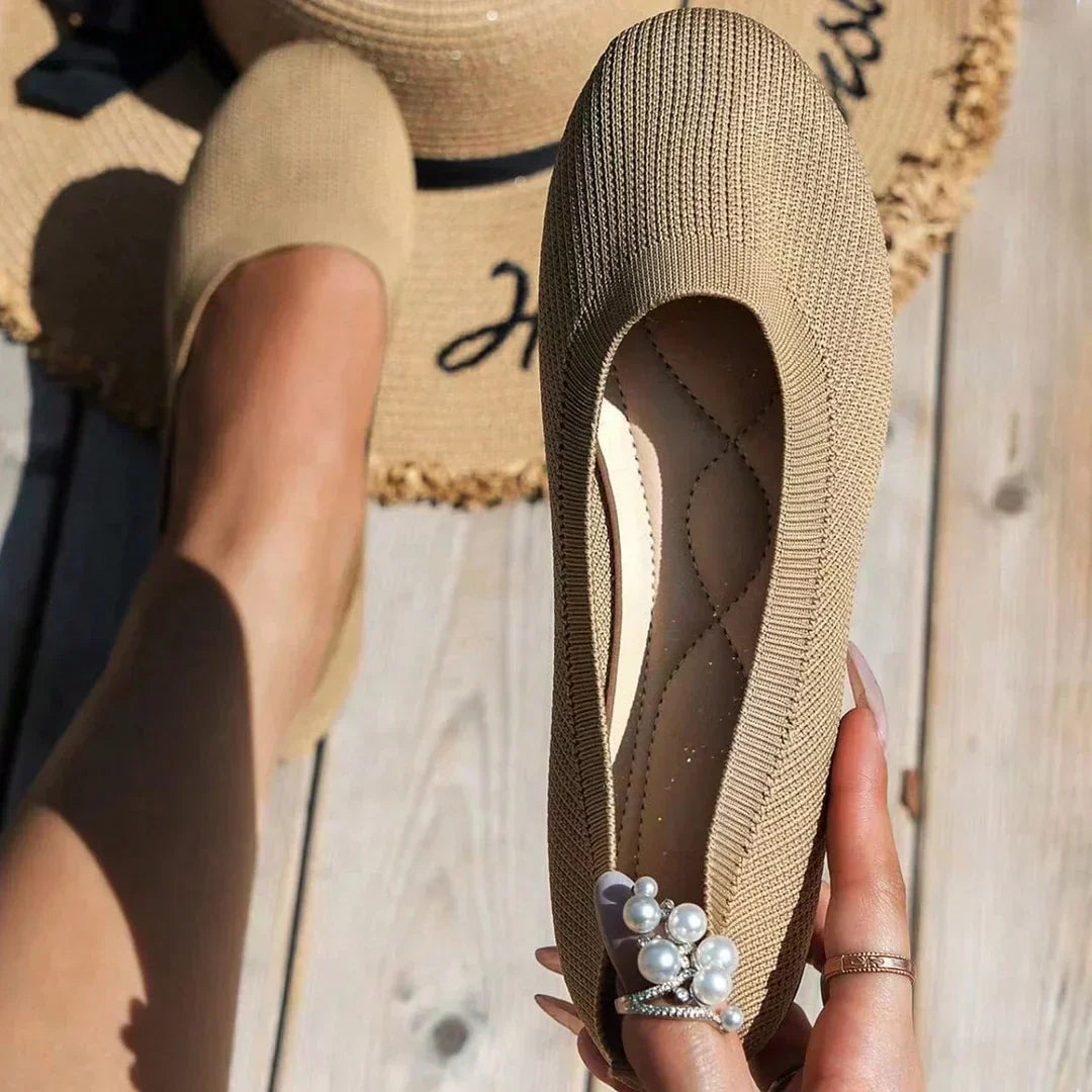 Elvy | Komfortable Slip-On Flade Sko