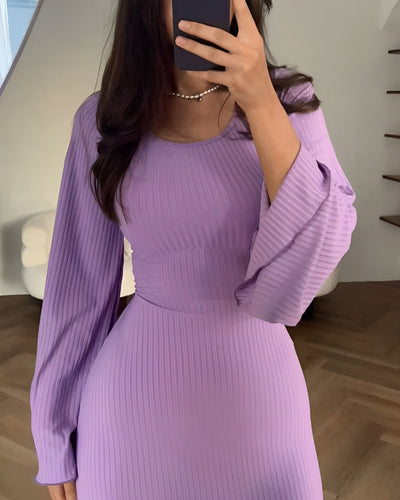 Judith | Elegant strikket maxikjole