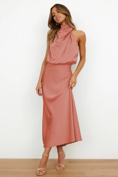 Josepha | Elegant Og Stilfuld Satinkjole