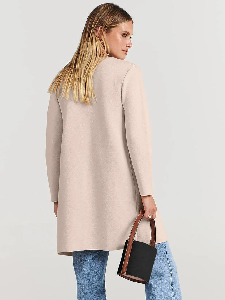 Dagmar | Dame Hyggelig Vinter Cardigan med Lommer