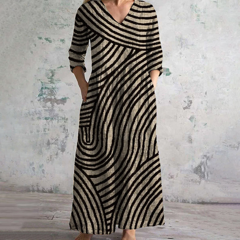 Octavia | Stilfuld Casual Maxi-kjole