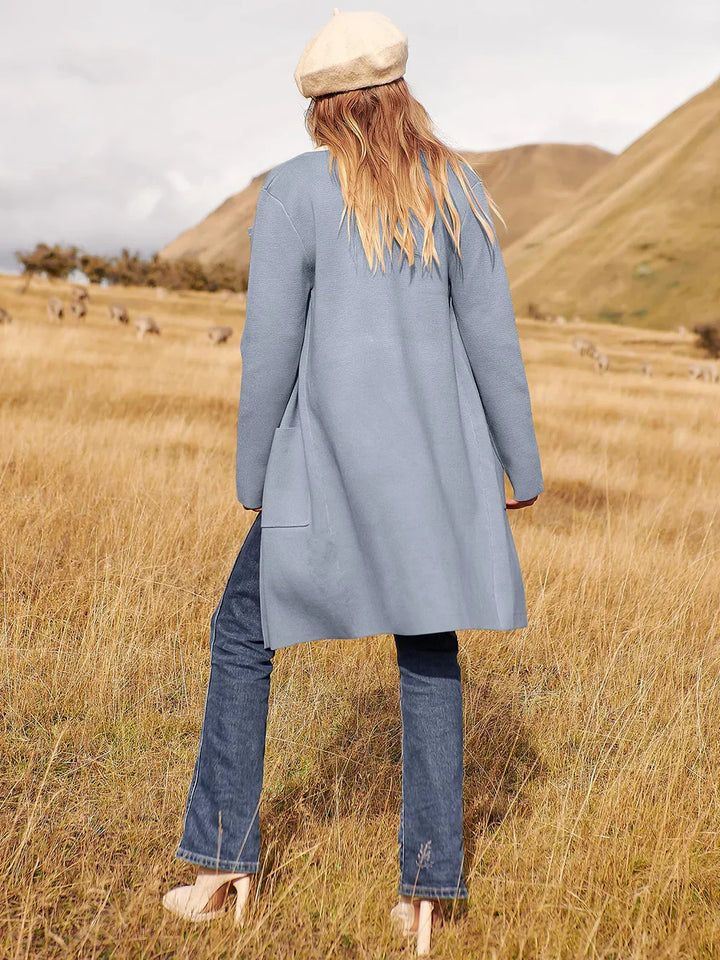 Dagmar | Dame Hyggelig Vinter Cardigan med Lommer