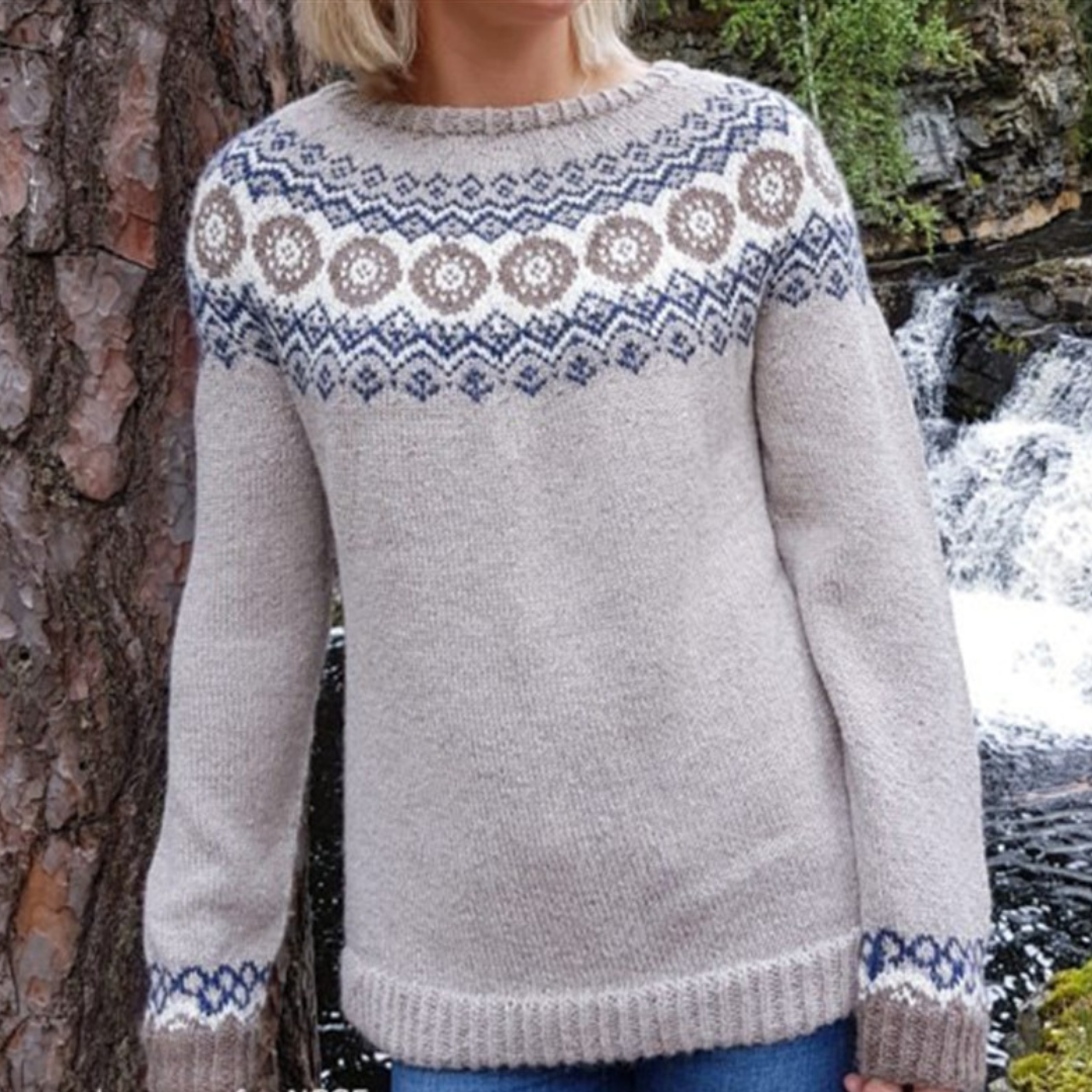 Ditte | Strikket Sweater til Kvinder