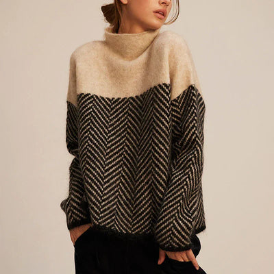 Louisa | Rullekrave Sweater
