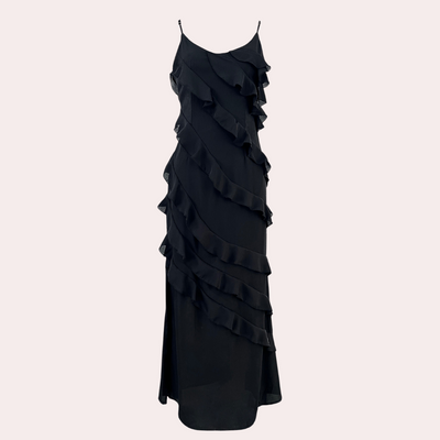 Elvira | Elegant Rød Maxikjole