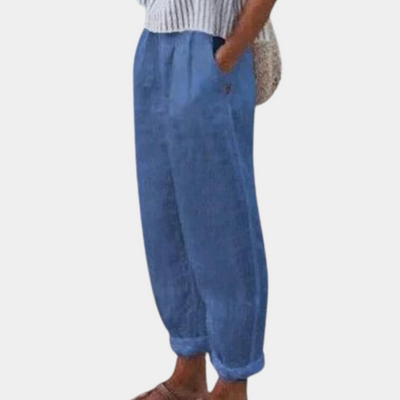 Jasmin | Lette Hørbukser med Afslappet Pasform