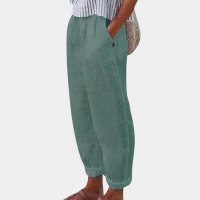 Jasmin | Lette Hørbukser med Afslappet Pasform