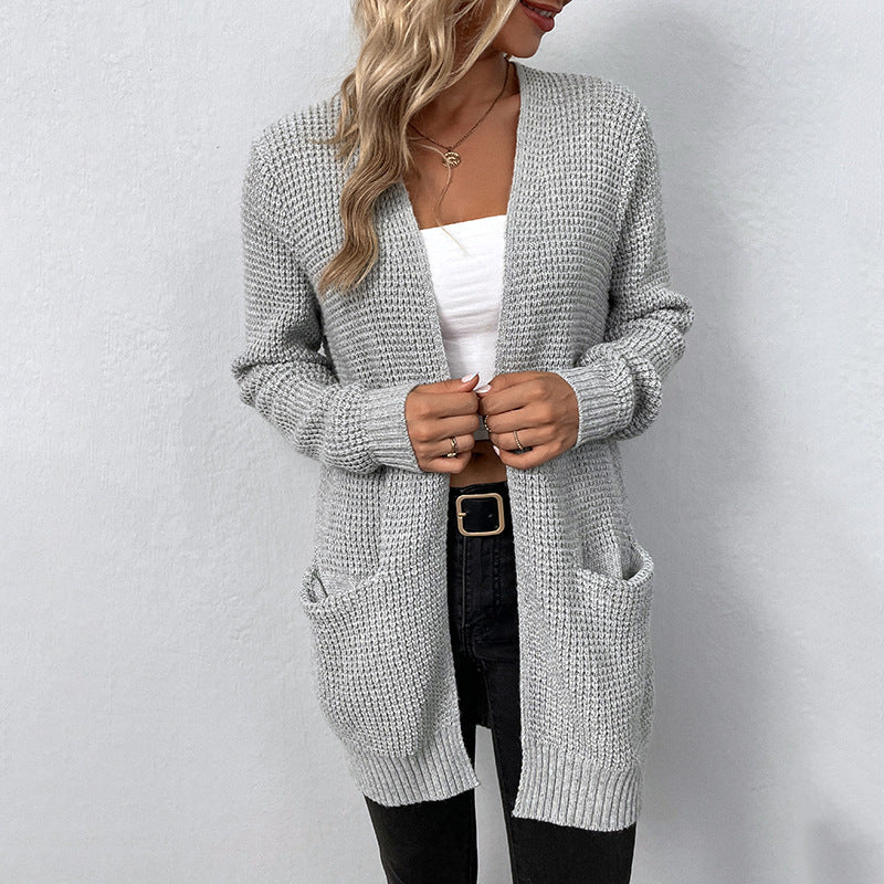 Kathrine | Elegant Og Stilfuld Strikket Cardigan