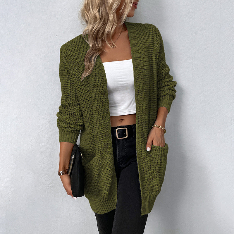 Kathrine | Elegant Og Stilfuld Strikket Cardigan