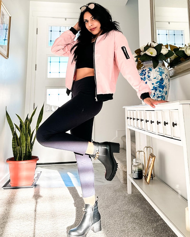 Serina | Stilfuld Og Behagelig Let Bomberjakke