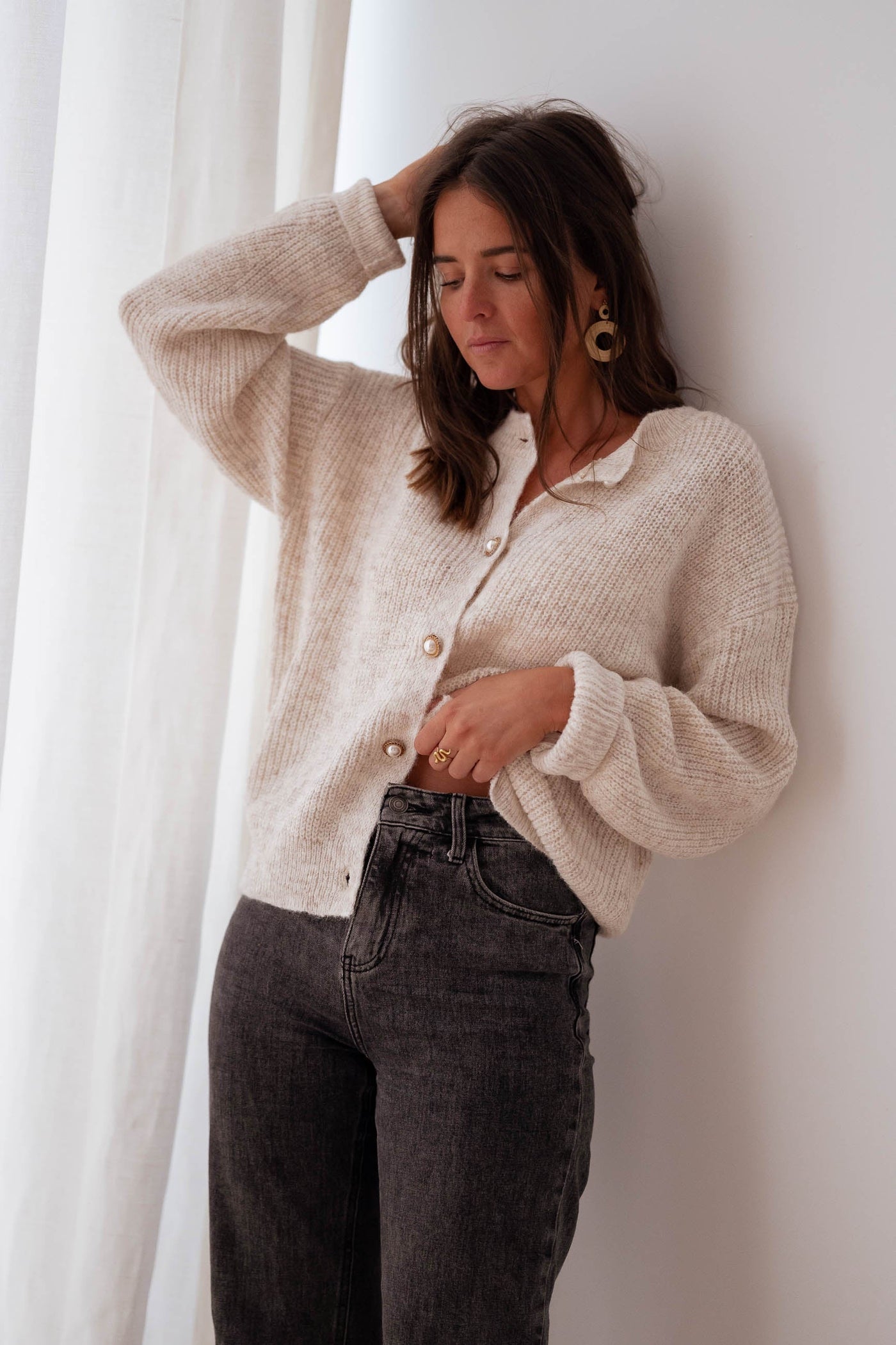Emma | Elegant Og Stilfuld Blød Cardigan