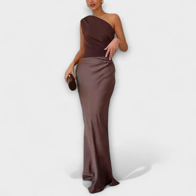 Karina | Elegant Og Stilfuld Asymmetrisk Kjole