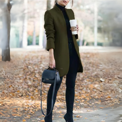 Delphine | Elegant Og Stilfuld Efterårsfrakke