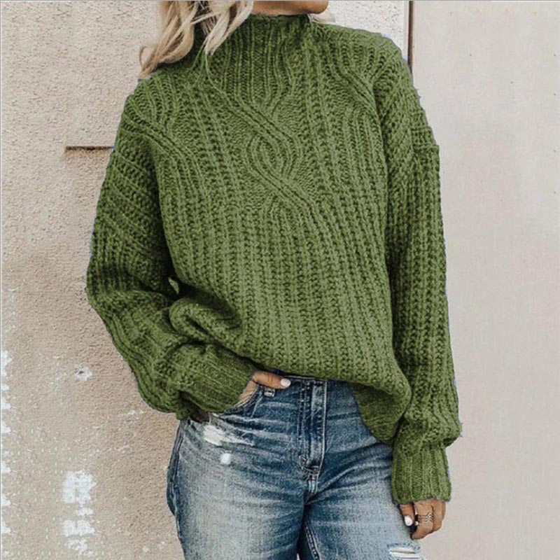 Gunilla | Stilfuld Og Behagelig Kabelstrikket Sweater