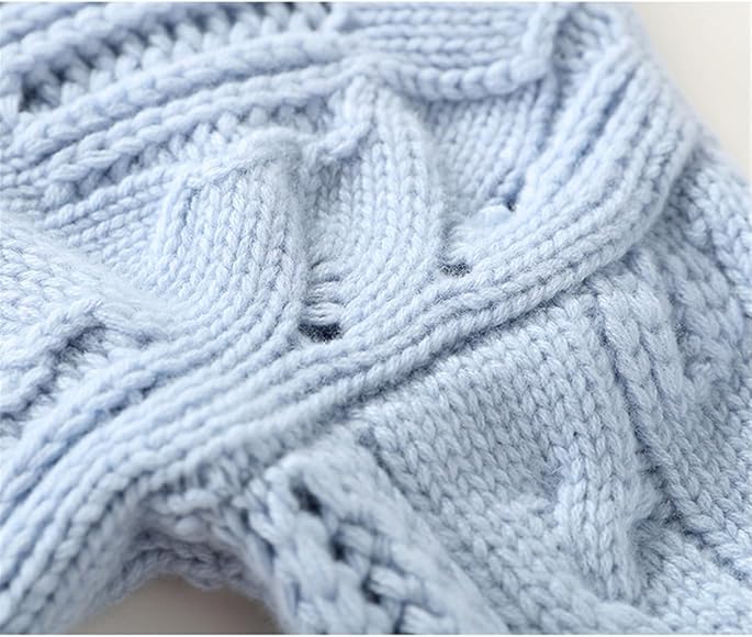 Helena | Hyggelig Rullekrave Sweater i Blød Blå