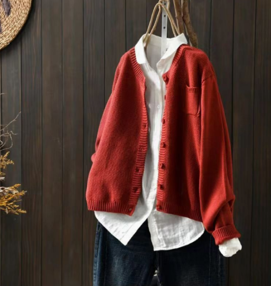 Novalie | Stilfuld og Casual Strikket Cardigan