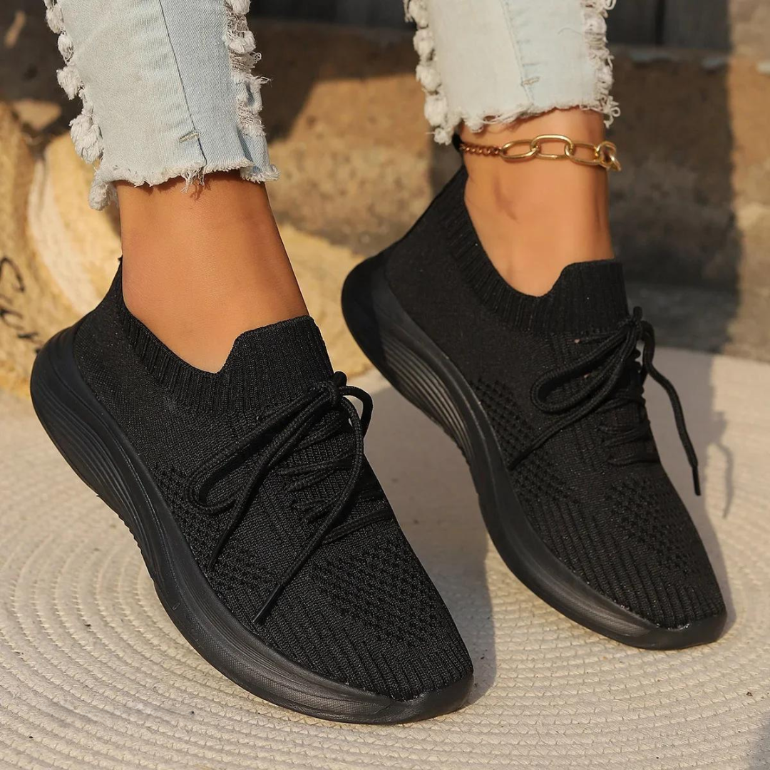 Monika | Women’s Breathable Knit Sneakers with Flexible Sole