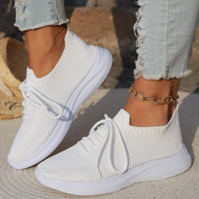 Monika | Women’s Breathable Knit Sneakers with Flexible Sole