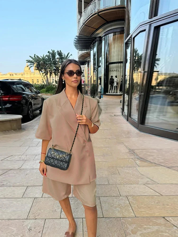 Grethe | Dame Sommerblazer Med Løs Pasform