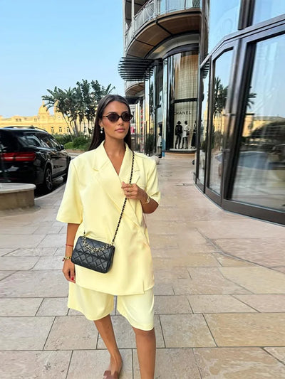 Grethe | Dame Sommerblazer Med Løs Pasform